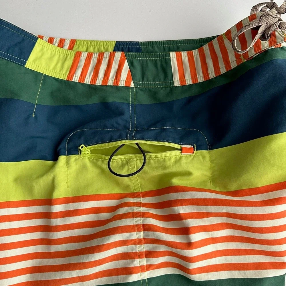 Patagonia Wavefarer Mens Board Shorts Fitz Stripe 34